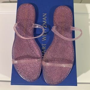 Stuart weitzmsn jelly sandals